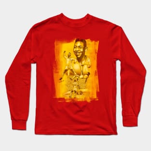 Golden King Of Soccer Long Sleeve T-Shirt